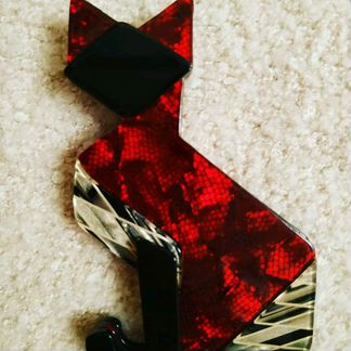 Акриловые броши в стиле Marni