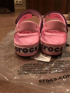 Сандалии Crocs размер j2