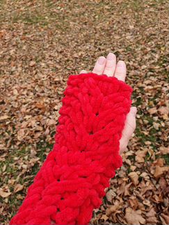 Митенки, повязка-чалма