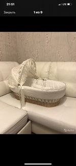 Люлька колыбель плетеная