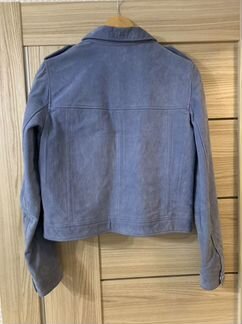 Куртка mango натуральная замша