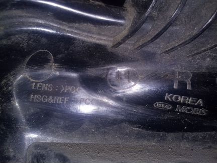 Противотуманка правая Киа Рио 15г