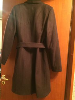 Пальто женское осеннее коричневое