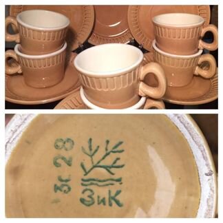 Кофейные сервизы полные, перламутр Добруш зик и др