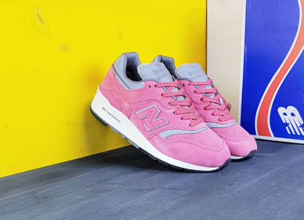N/b 997 кроссовки новые женские розовые