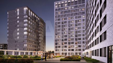 2-к апартаменты, 69.4 м², 7/15 эт.