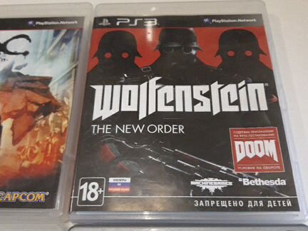 Wolfenstein the new order и др. диски