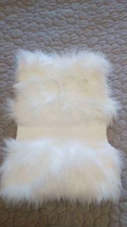 Новый нярядный жилет из иск. меха