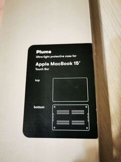 Чехол кейс накладка macbook pro 15