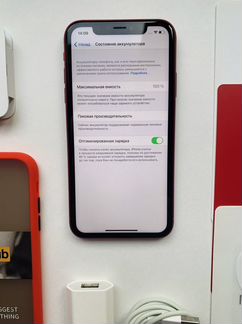 iPhone XR 64GB Red 4 месяца