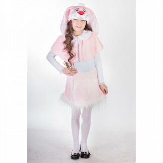 Новый Костюм Зайка розовая зайчик заяц зайчонок