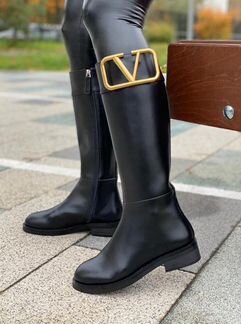 Сапоги Valentino кожаные