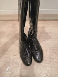 Сапоги балдинини лаковая 40р кожа оригинал
