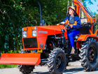Трактор Уралец 2204Б с отвалом и щеткой объявление продам