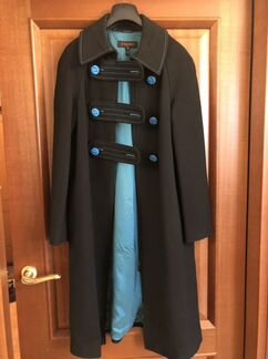 Пальто Escada, 44-46р, шерсть, демисезонное