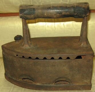 Утюг старинный угольный Касимов