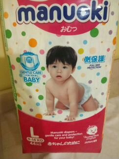Трусики подгузники manuoki L