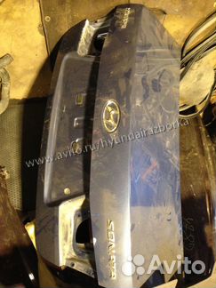 Хендай соната нф крышка багажника цвет синий