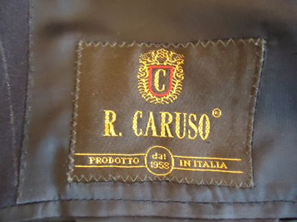 Элитный мужской пиджак и жилет.Caruso.Италия р.XXL