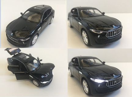 Коллекционная модель Maserati Levante.Свет, звук