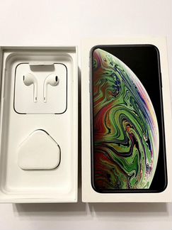 Телефон iPhone xs max 256gb space gray dual sim