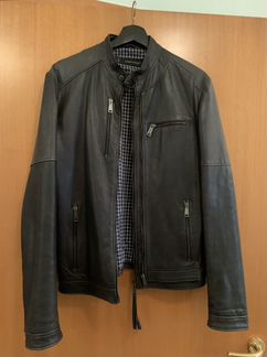 Кожаная куртка Dsquared