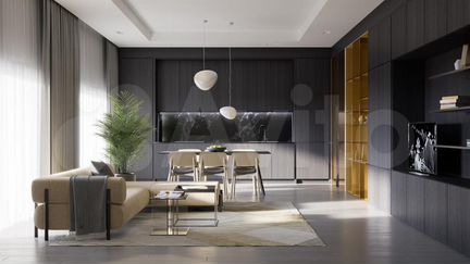 2-к апартаменты, 72.1 м², 3/19 эт.