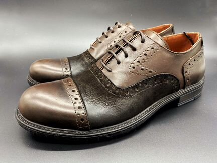 Туфли ботинки мужские кожаные