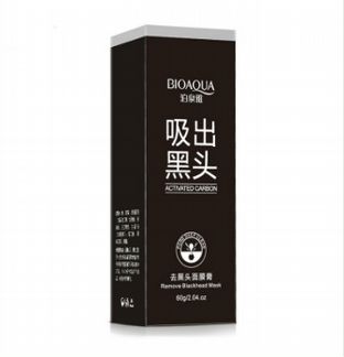 Чёрная маска bioaqua