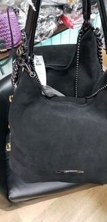 Сумка замша