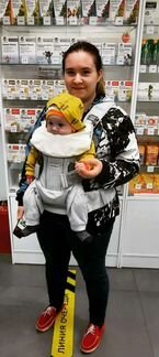 Эргорюкзак babybjorn one air mash new