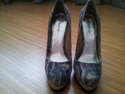 Новые туфли Bebe USA 39-40 размер, нат.кожа