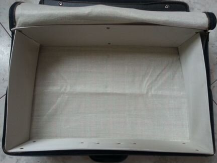 Складной тканевый чемодан времен СССР