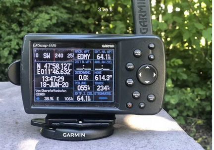 Авиационный навигатор Garmin 496