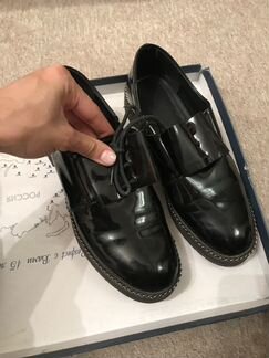 Туфли лак натуральная кожа