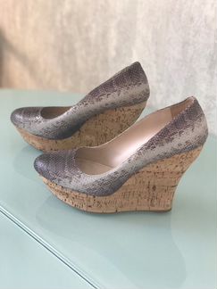 Туфли Miu Miu на танкетке