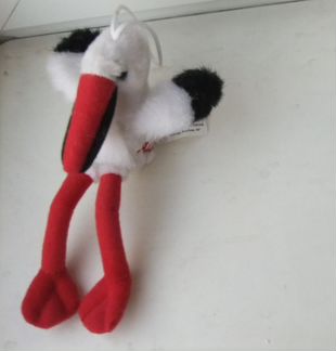 Аист Новая мягкая игрушка, сувенир Франция