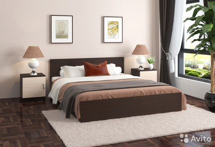 Двухспальная кровать