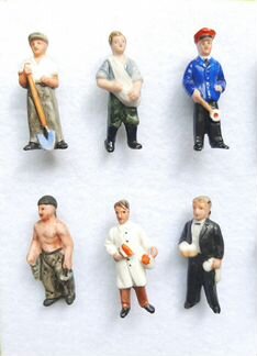 Набор брошей фарфор Германия, конец 1930х годов