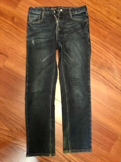 Утеплённые джинсы детские для мальчика