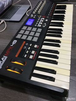 Akai MPK 49 pro midi-клавиатура