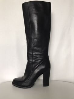 Сапоги высокие демисезонные 38 р-р