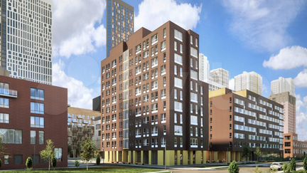 3-к квартира, 91.7 м², 2/51 эт.