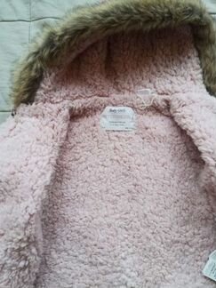 Пальто зимнее Зара для девочки/куртка Zara