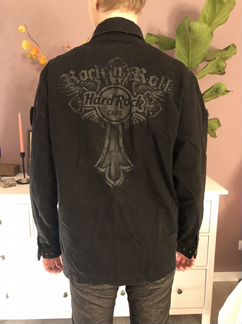 Черная джинсовая куртка Hard Rock Florence