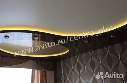 Натяжные потолки любой сложности