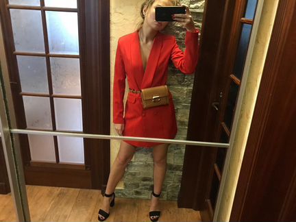 Платье пиджак