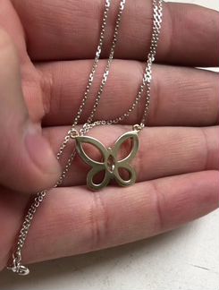 Золотое колье с бриллиантами и сертификатом