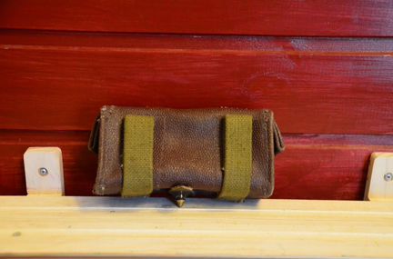 Кирзовый подсумок для скс