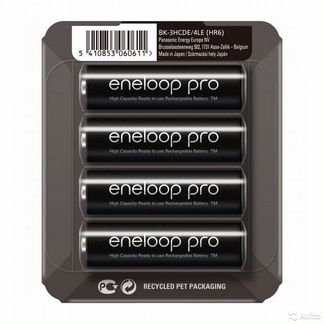 Panasonic Eneloop PRO AA 2450 4BP (BK-3hcde/4LE)